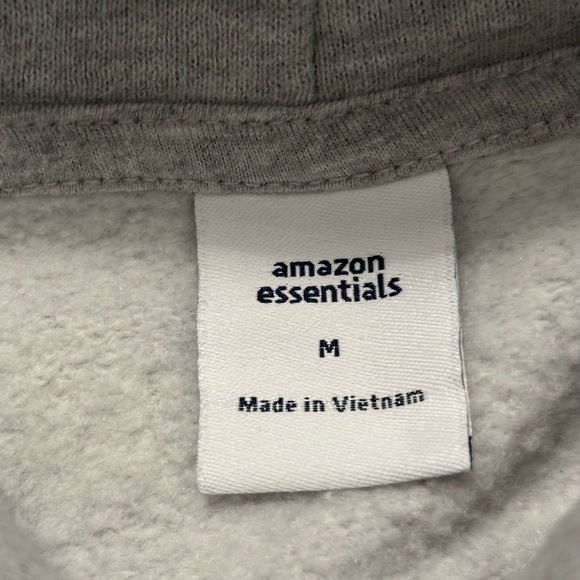 Amazon Essentials Women's Gray Hoodie Size M - Picture 6 of 6